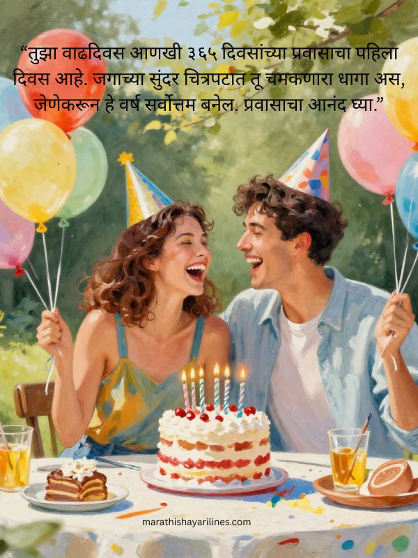Vadhdivsachya Hardik Shubhechha in Marathi