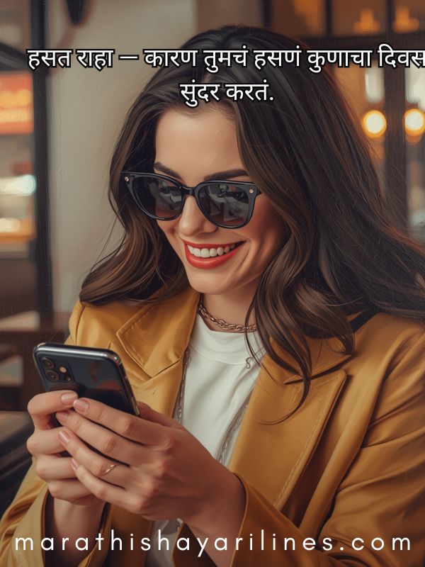 Smile Status in Marathi