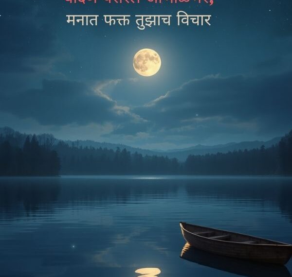 Best Good Night Shayari Marathi