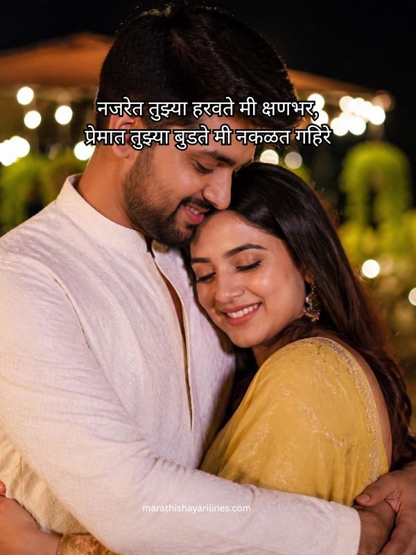 Romantic Shayari for Husband in Marathi